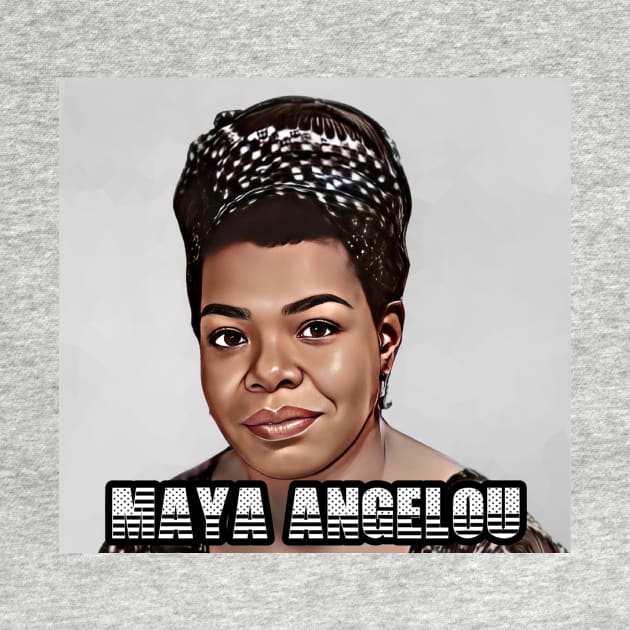 Maya Angelou by M.I.M.P.